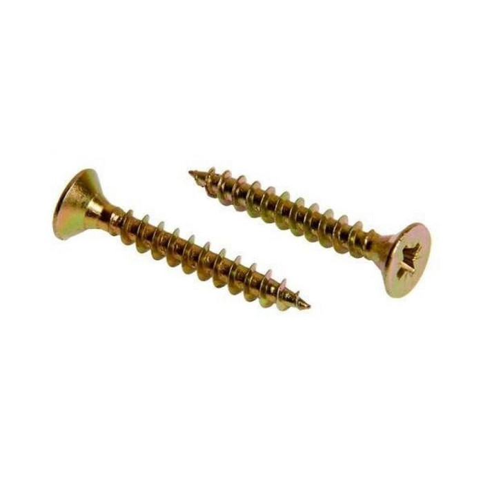 Саморезы универсальные Pz 5,0х40 (150 шт) желт. цинк